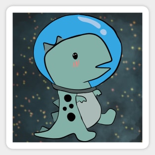 Astro-saur Sticker